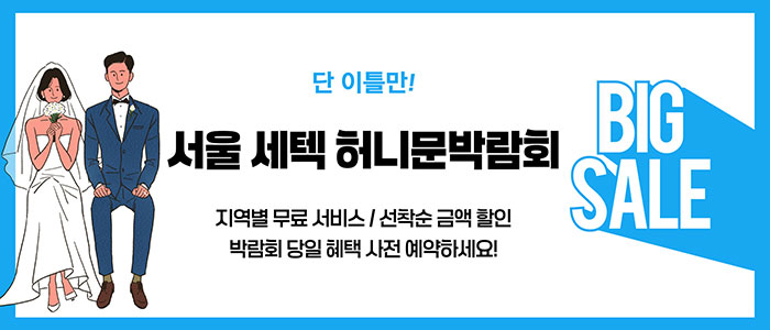 서울 SETEC 신혼여행 박람회