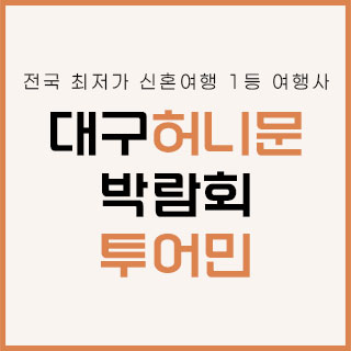 대구 투어민 허니문 박람회